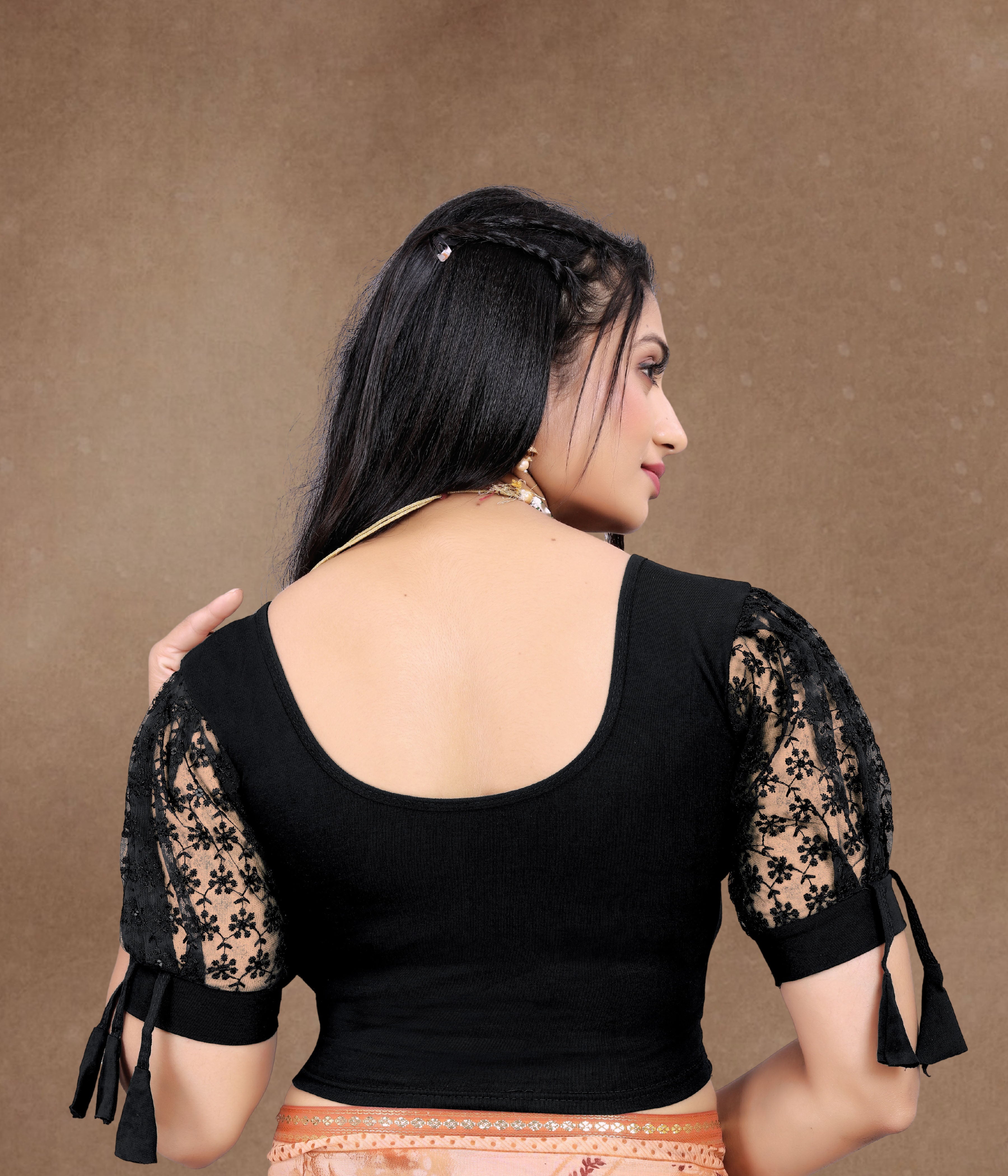 Latest Party Wear Readymade Stretchable Stitched Designer Blouse