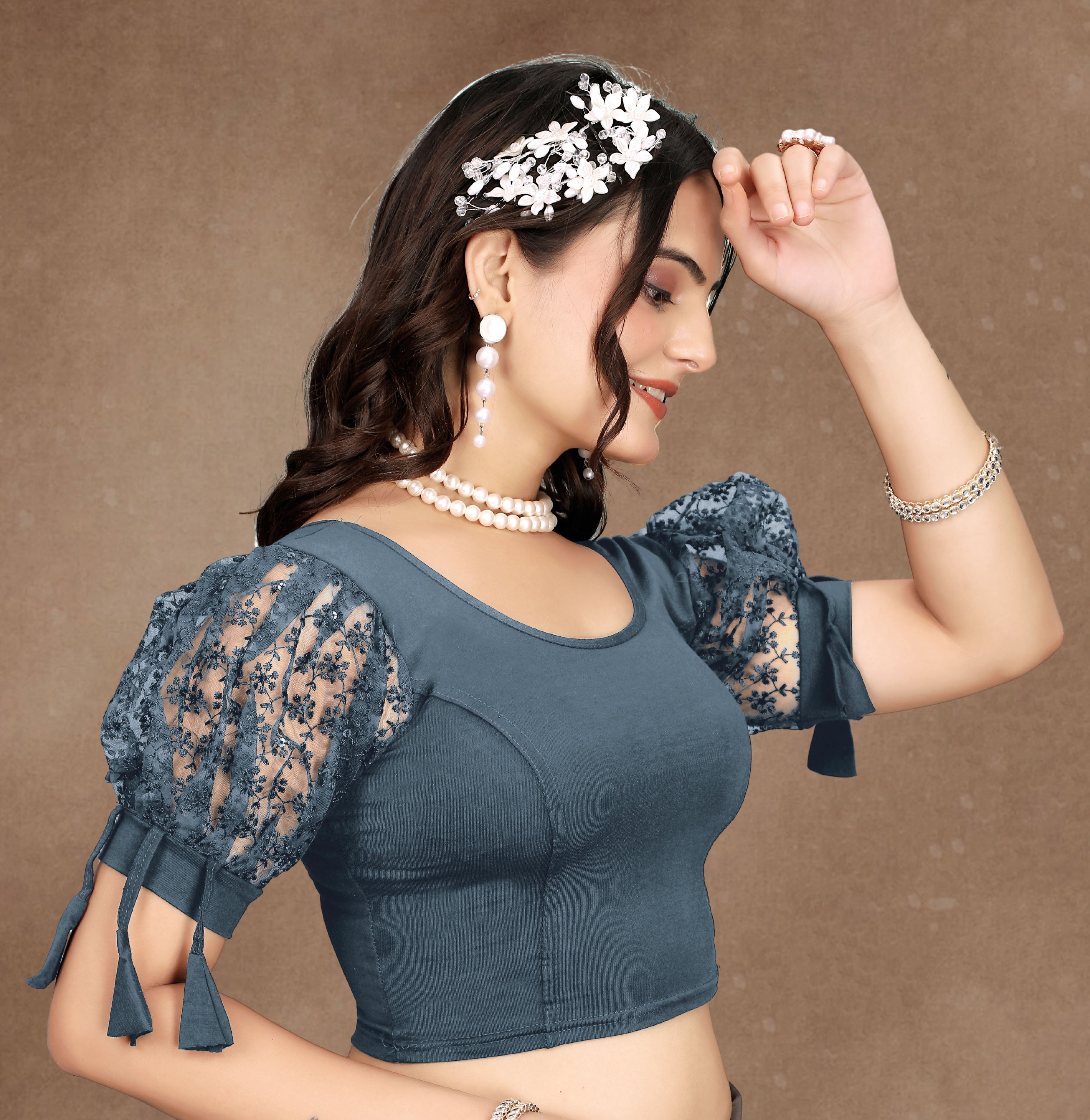 Stylish Readymade Stitched Stretchable Blouses