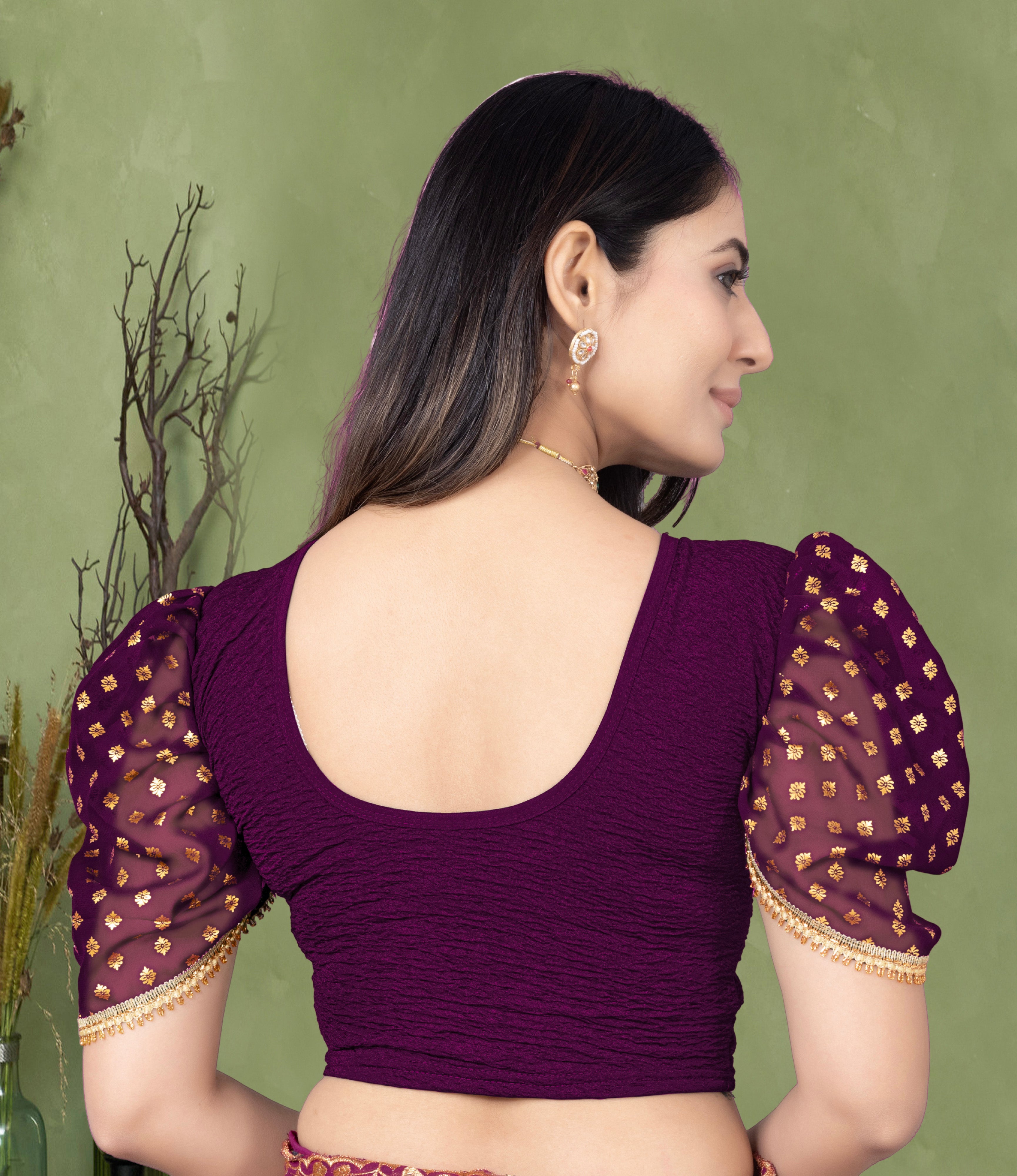 Stretchable Blouse , Trendy Blouse , 4 way Lycra Stretchable Blouse , readymade Blouse, lycra blouse for women, printed blouse for girls