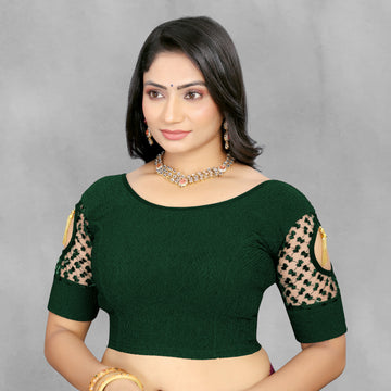 Readymade Lycra Stretchable Blouse, Latest Blouse for Women Designer Blouse For Women, Daily wear Women Blouse, Fancy Sleeve Pattern Blouse