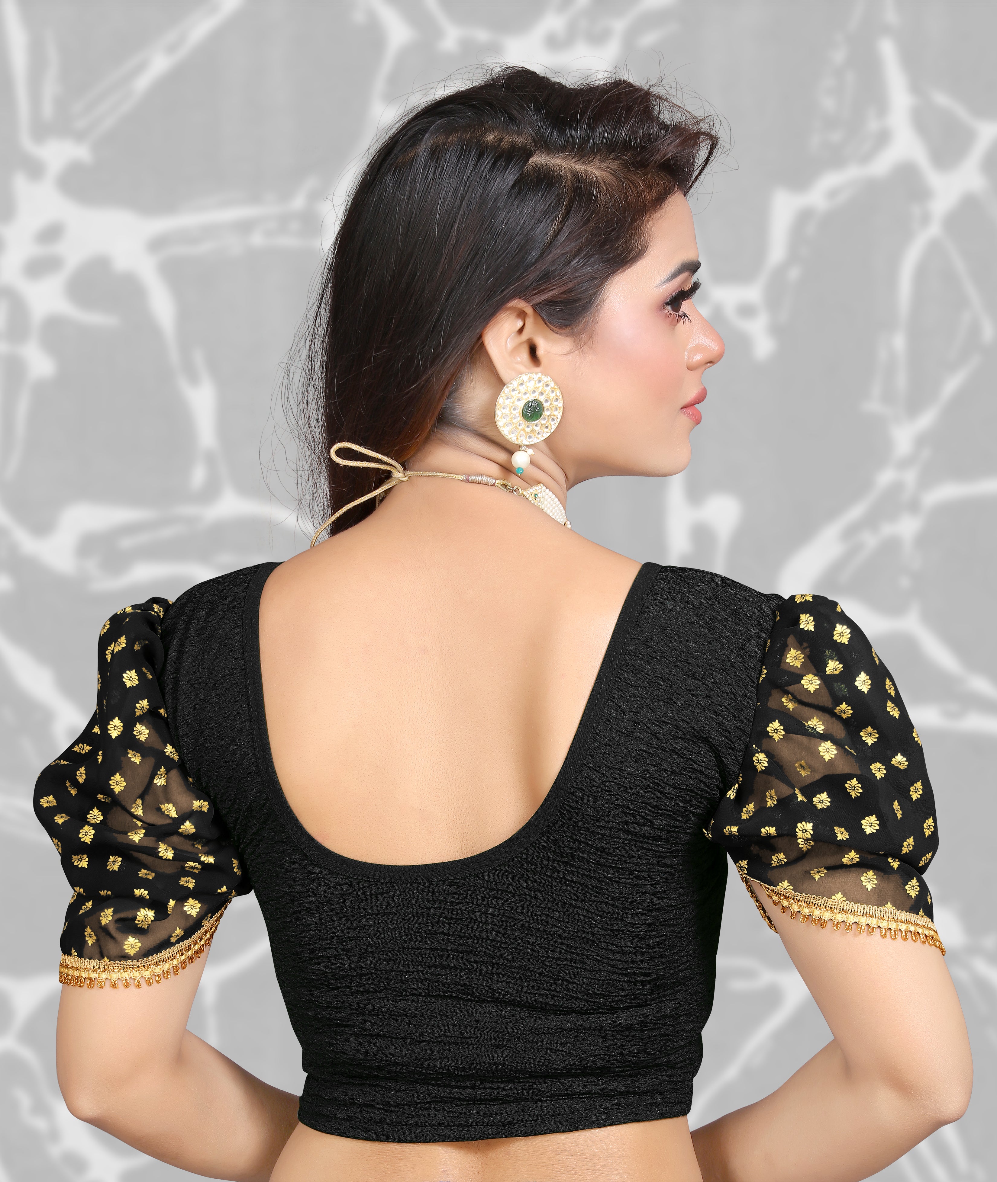 Readymade 100% Impported Stretchable Blouse, Latest Blouse for Women Designer Blouse For Women, Daily wear Women Blouse Stretchable blouse for Women