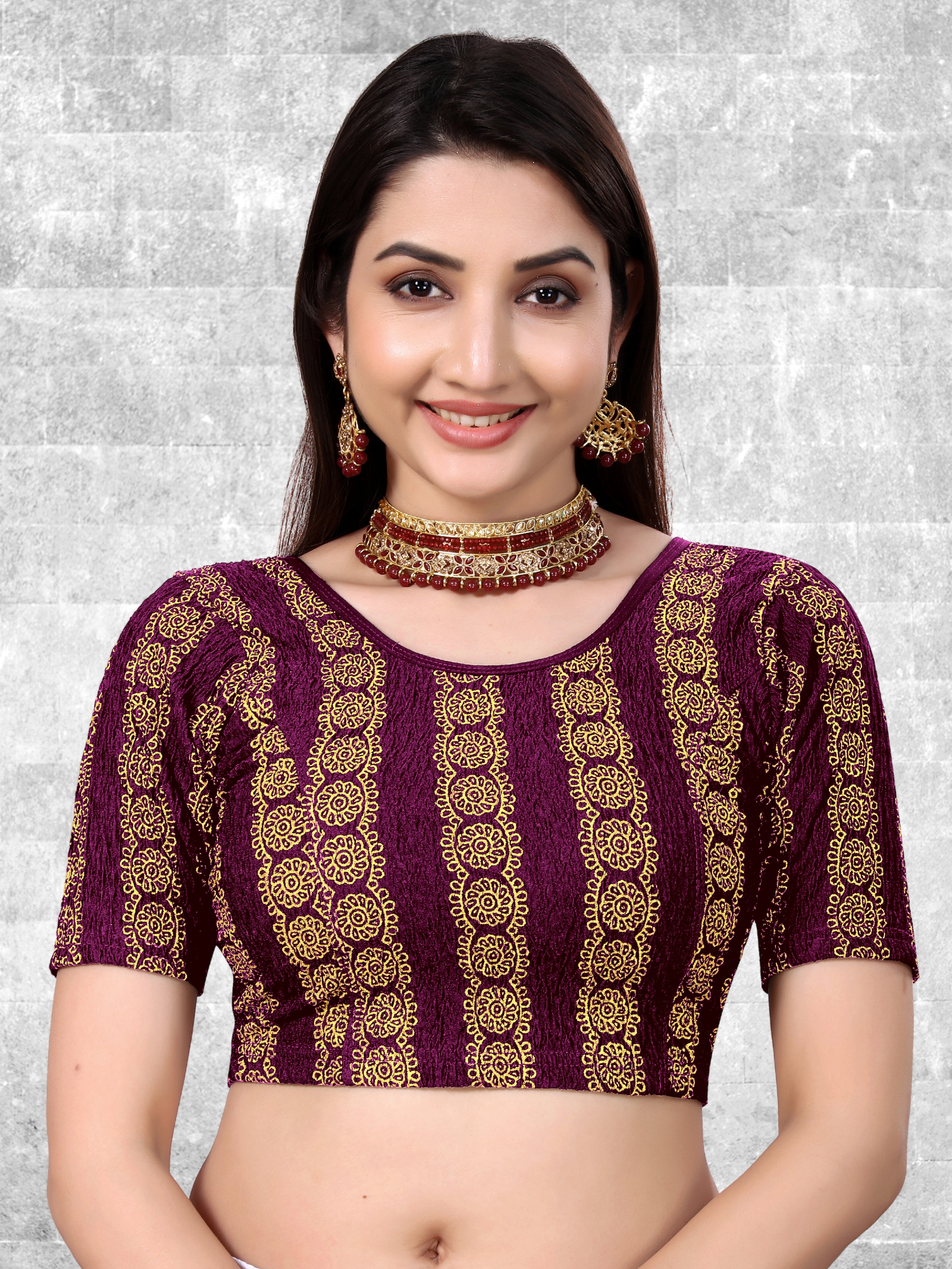 Stretchable Blouse , Trendy Blouse , Stretchable Blouse , readymade Blouse, lycra blouse