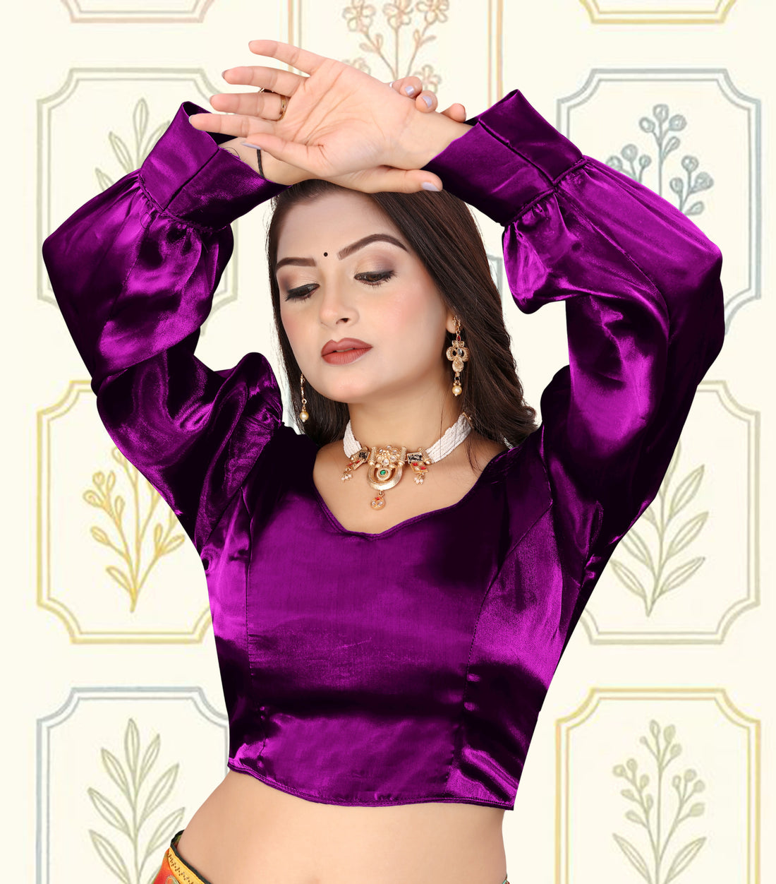 Stylist Imported Zimmi Choo blouse For Women, Readymade Fabric Blouse For Women, Full Stitched blouse, Latest Blouse For Women