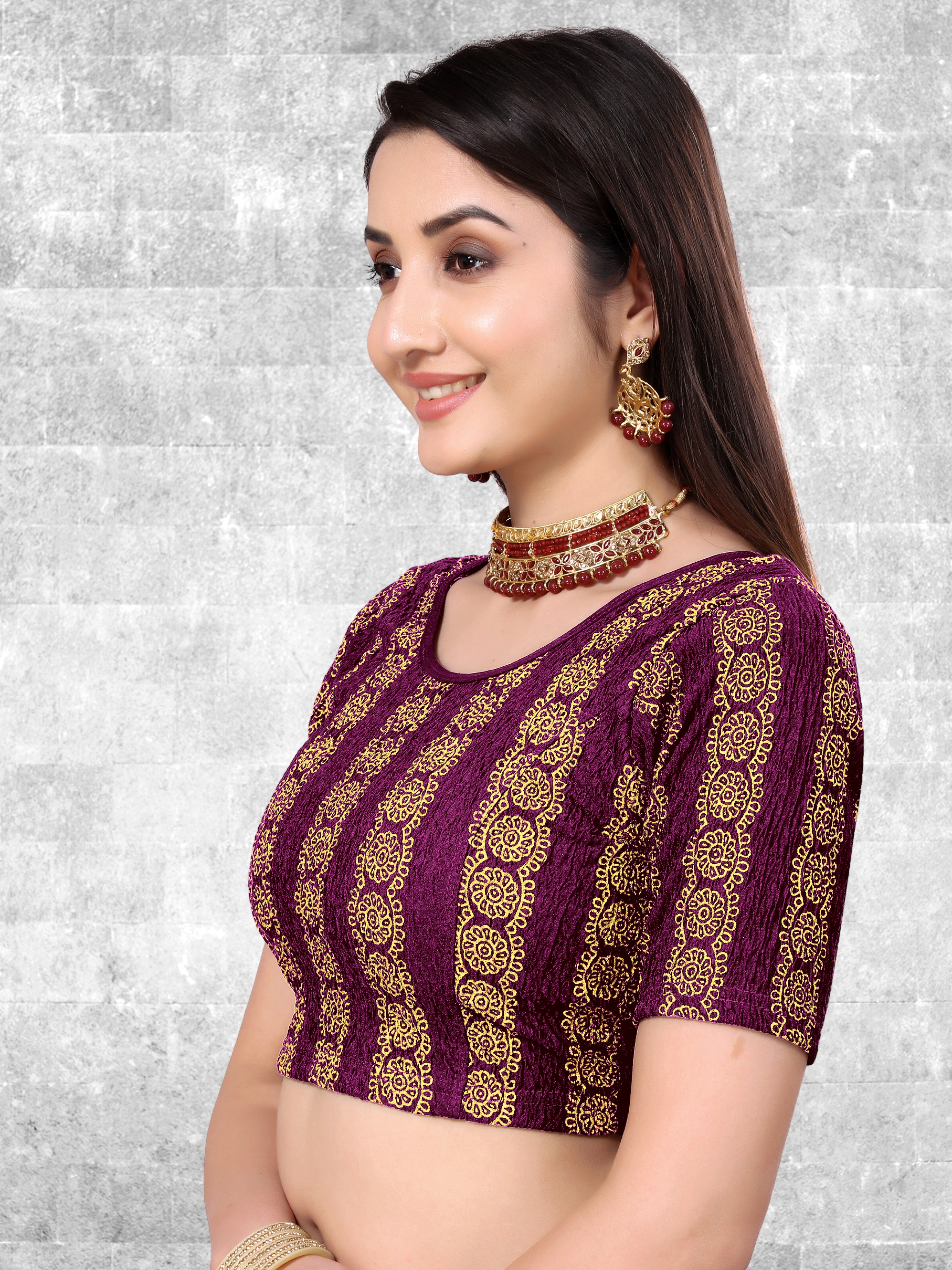 Stretchable Blouse , Trendy Blouse , Stretchable Blouse , readymade Blouse, lycra blouse