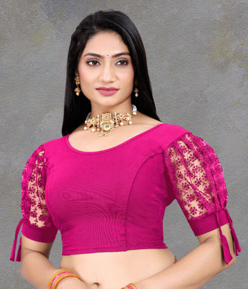 Latest Party Wear Readymade Stretchable Stitched Designer Blouse