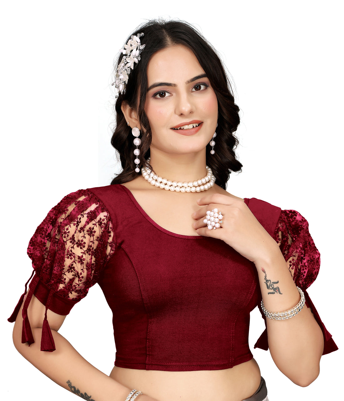 Stylish Readymade Stitched Stretchable Blouses