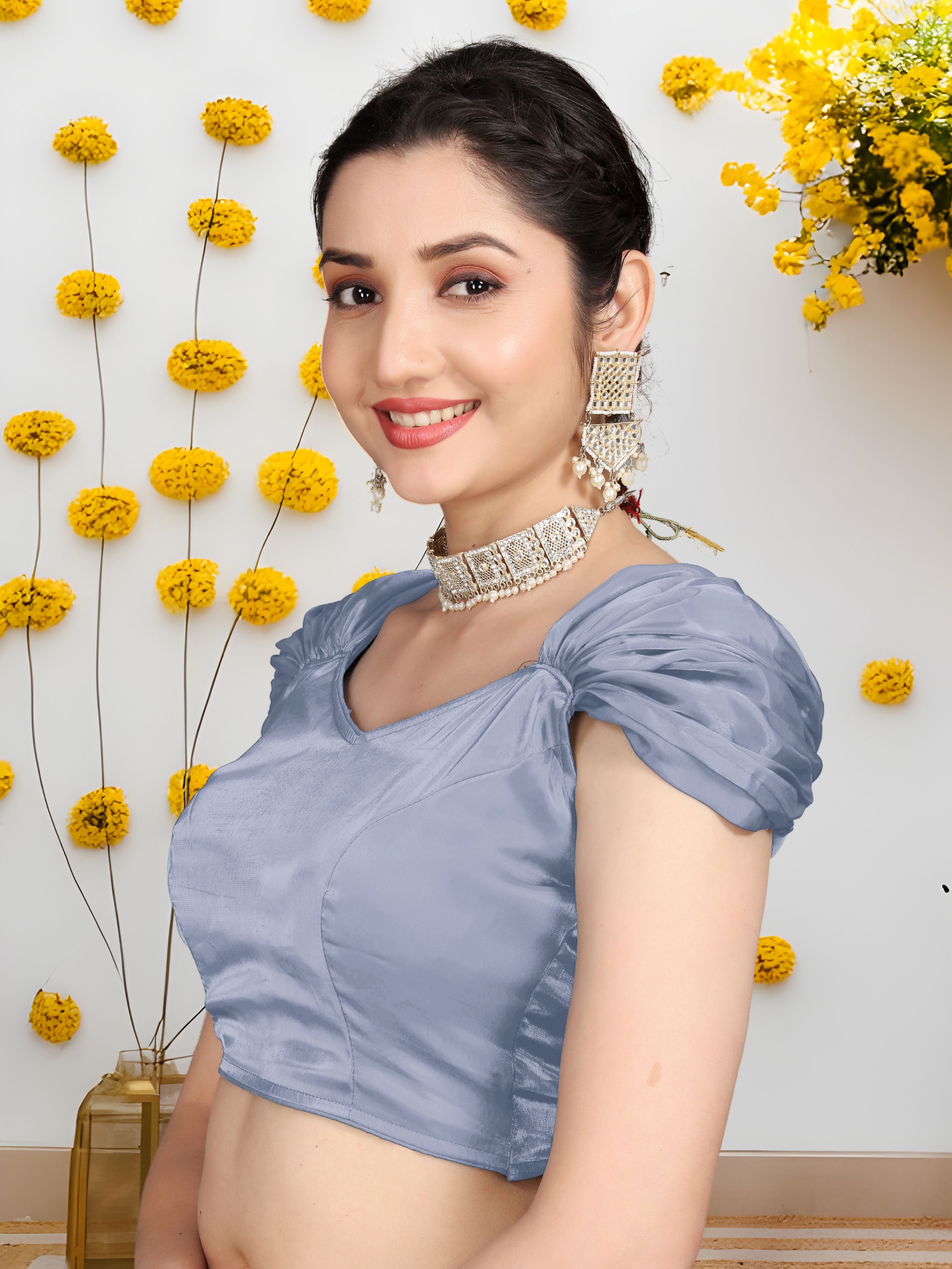 Stylist Wedding Wear Blouse, Fancy Lace on Sleeve Blouse, Stylist Blouse For Women, Designing New Blouse For Women